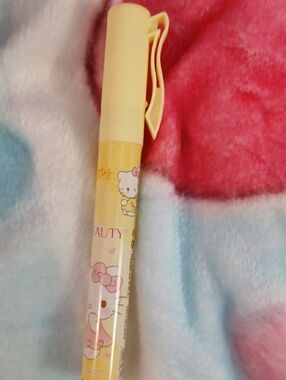 Hello Kitty Yellow Lip Balm Pen with Cute Character Art